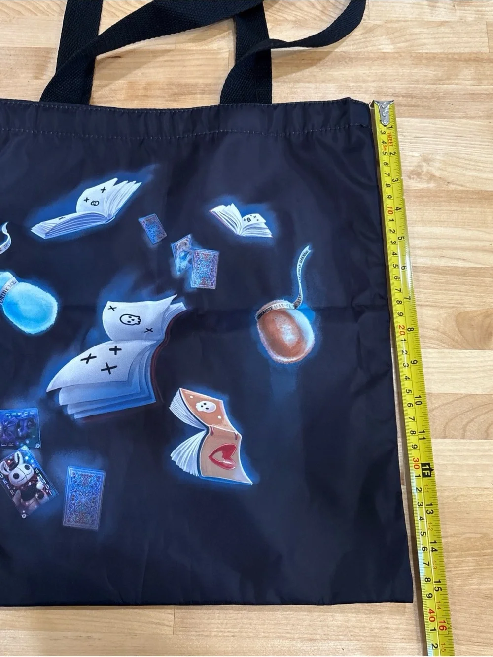 Plushie Dreadfuls tote bag featuring Victorian McGee's Alice Rabbit!design 15x14